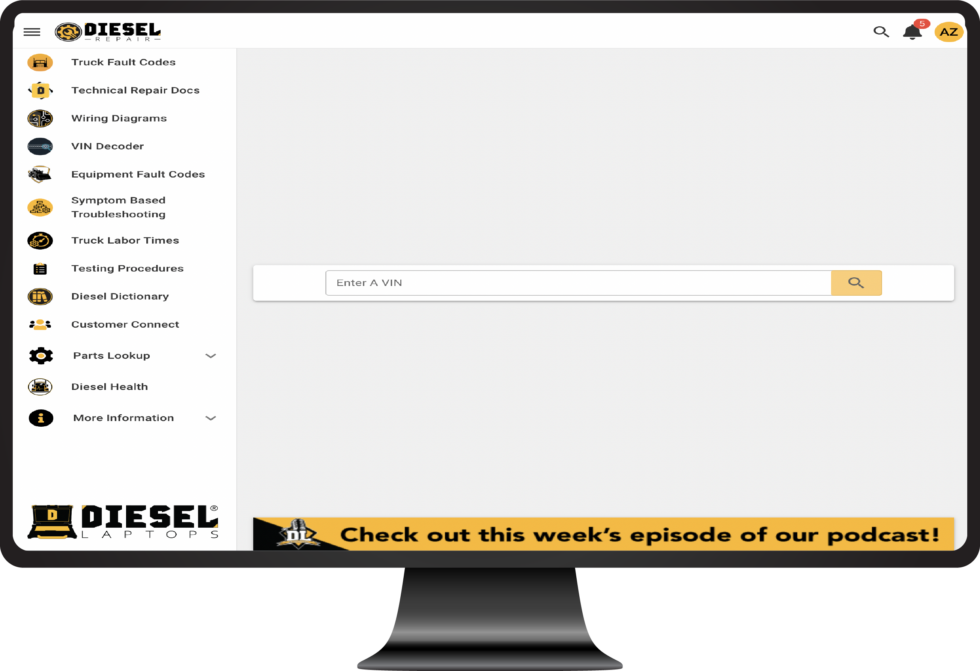 Vin decoder diesel repair