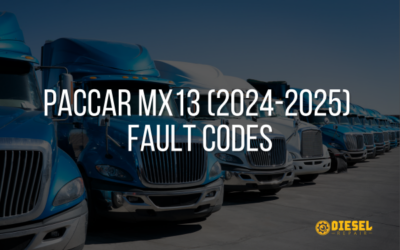 PACCAR MX13 (2024-2025) Fault Codes
