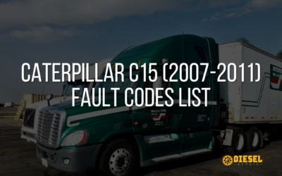 Caterpillar C15 (2007-2011) Fault Code List