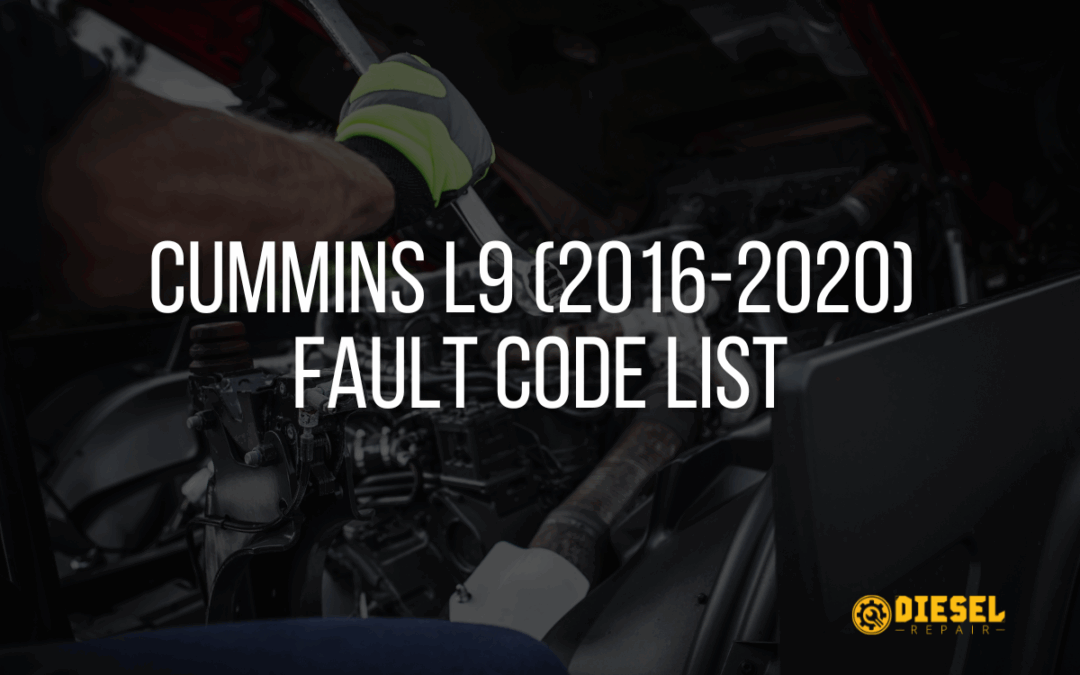 PACCAR PX9 (2013-2016) Fault Code List