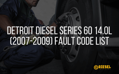 Detroit Diesel Series 60 14.0L  (2007-2009) Fault Code List