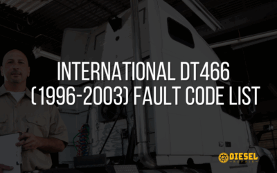 International DT466 (1996-2003) Fault Code List