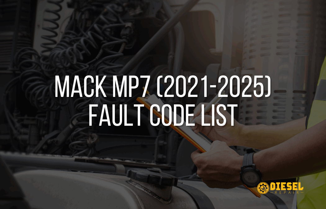 Mack MP7 (2021-2025) Fault Code List