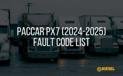 PACCAR PX7 (2024-2025) Fault Code List